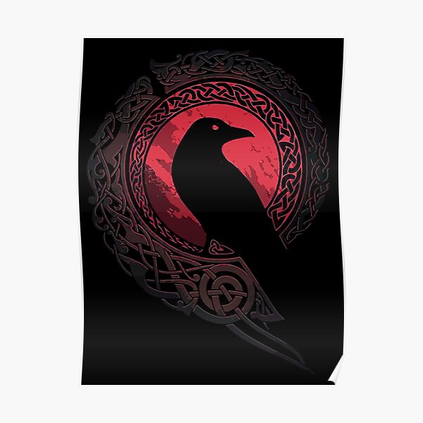 EDDA nordic mythology Poster
