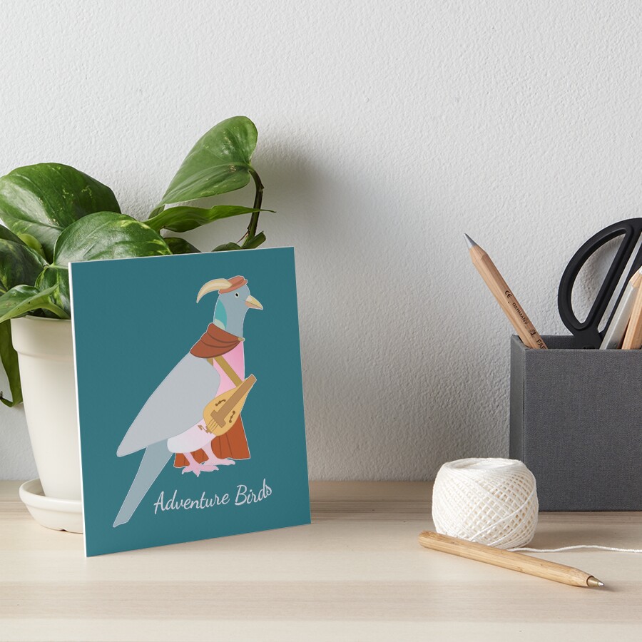 Item preview, Art Board Print designed and sold by AdventureBirds.