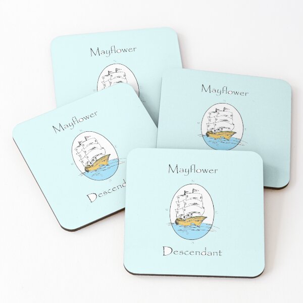 Item preview, Mayflower Descendant designed and sold by NoteBTravel.