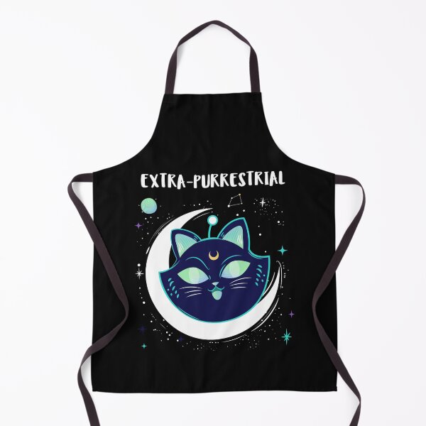 Item preview, Extra-Purrestrial. Funny Alien Cat Pun. designed and sold by shirtdan.