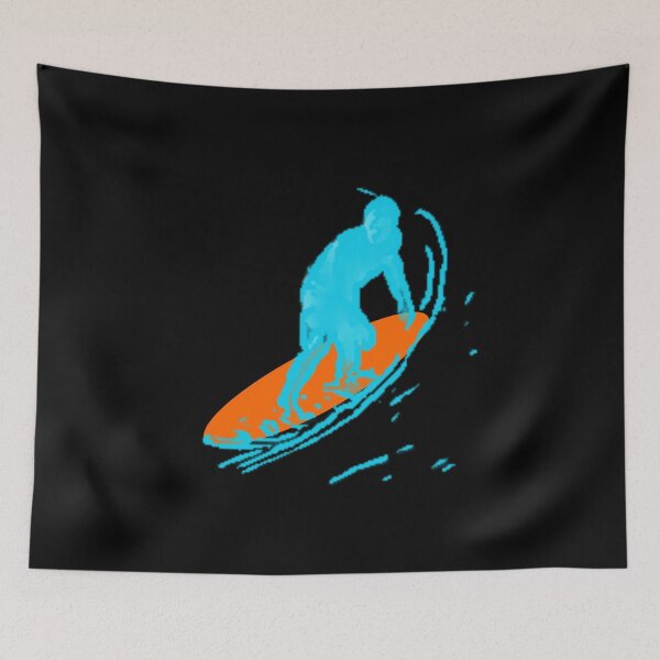 Item preview, Ice Blue surfer designed and sold by 13thstreet.