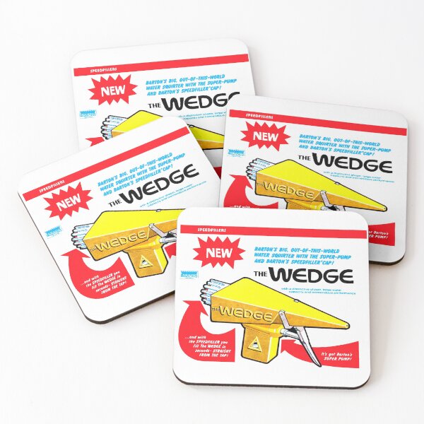 Item preview, BARTON'S 'THE WEDGE' WATER SQUIRTER ADVERT designed and sold by ThrowbackAds.
