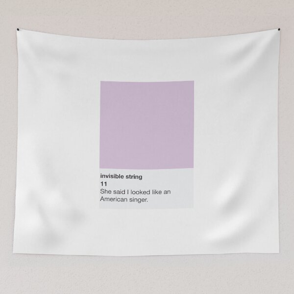 Item preview, Invisible String Pantone designed and sold by jasmineartzz.