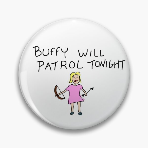 Item preview, Buffy Will Patrol Tonight Colour designed and sold by paton.
