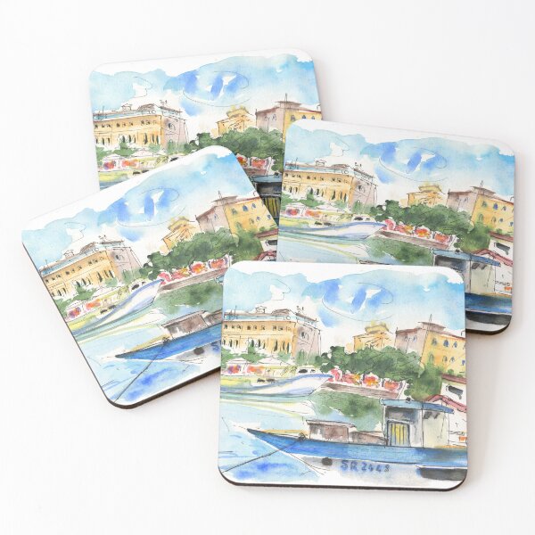 Item preview, Boats In Siracusa 01 designed and sold by Goodaboom.