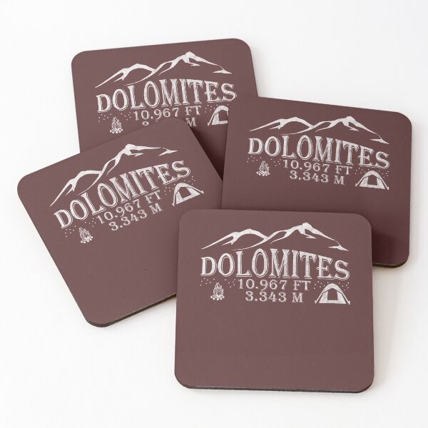 Item preview, Dolomites mountains hiking altitude vacation Italy designed and sold by DerNerd.