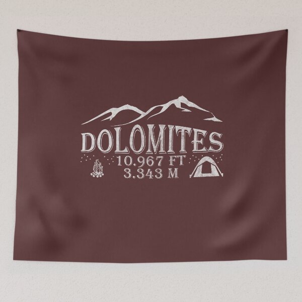 Item preview, Dolomites mountains hiking altitude vacation Italy designed and sold by DerNerd.