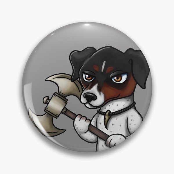 Item preview, Jack Russell Barbarian Dungeons and Dragons  designed and sold by Elvish-Emporium.
