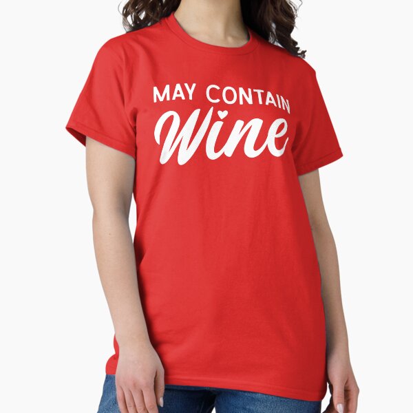 Artikel-Vorschau von Kann Wein lustiges Geschenk für Weinliebhaber Mutter Frau Frauen niedliche Grafik enthalten, designt und verkauft von alenaz.