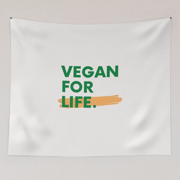 Item preview, Vegan for life 2 designed and sold by VeganChica.