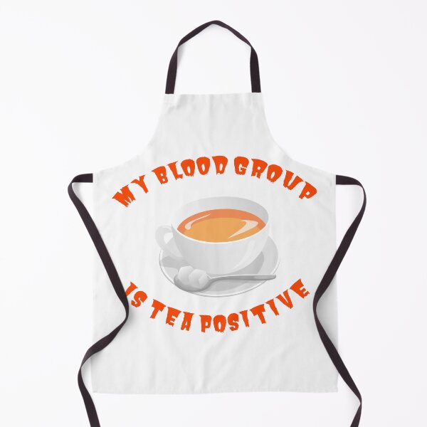Item preview, My blood group is Tea Positive designed and sold by tribbledesign.