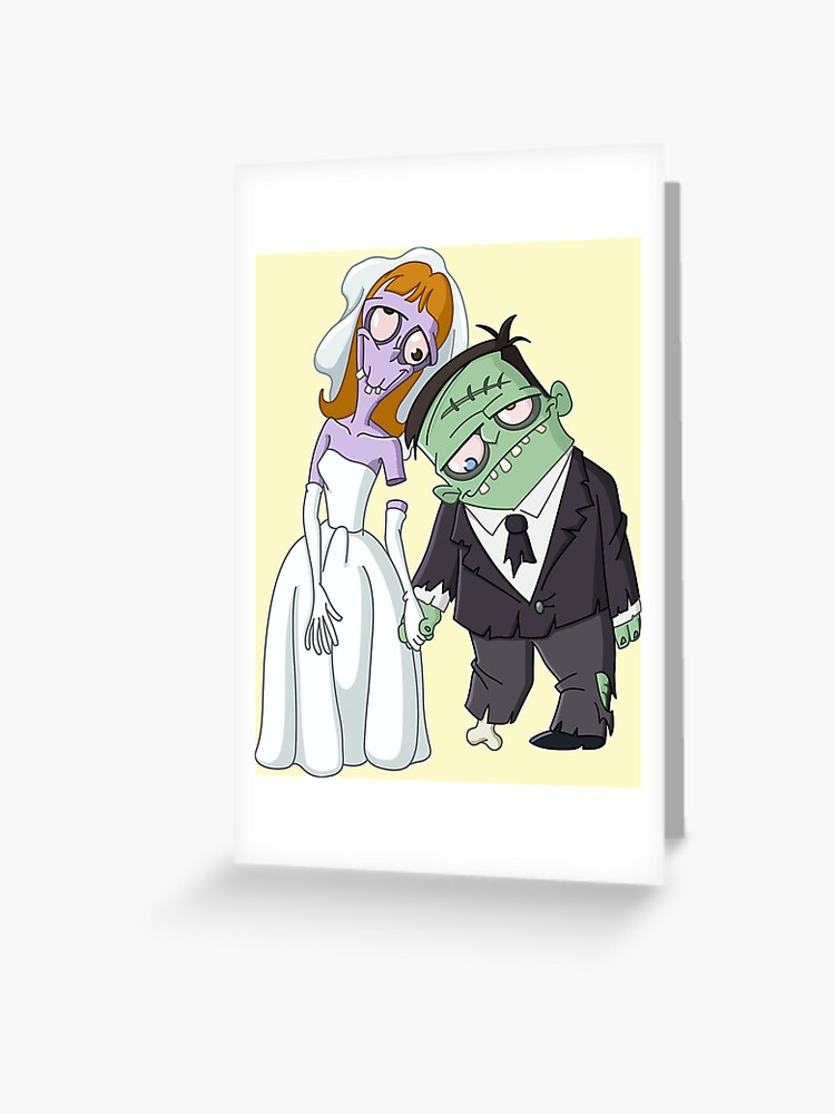 zombie bride and groom clipart pics