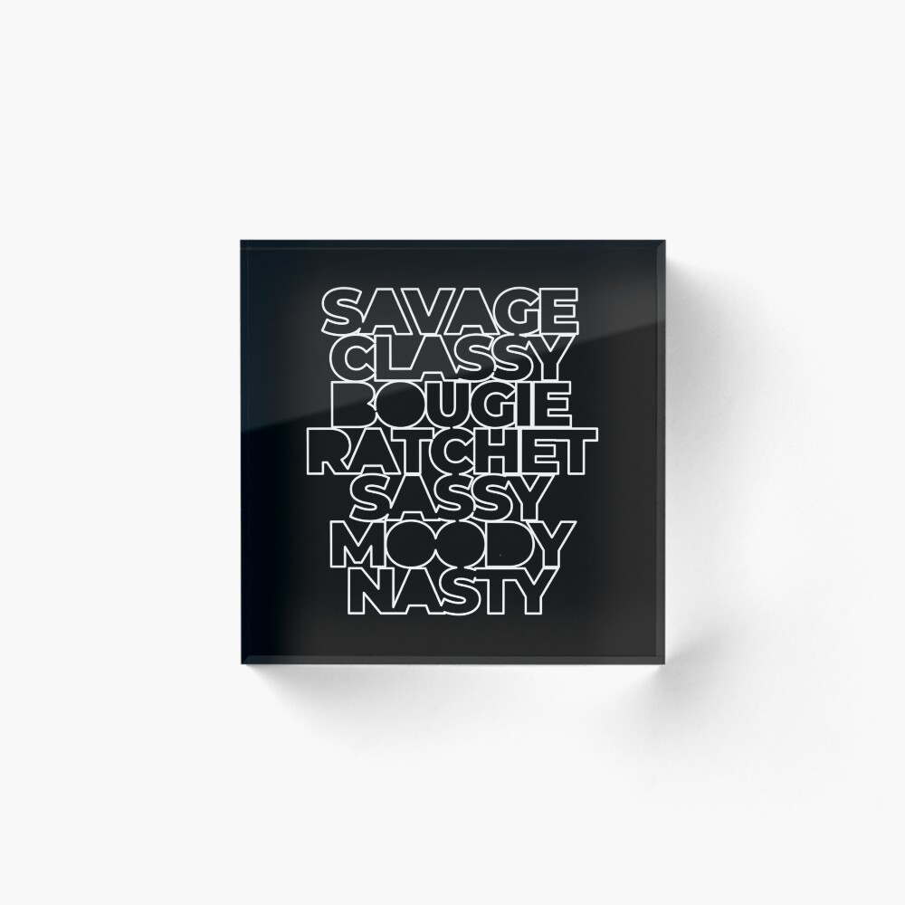 Item preview, Acrylic Block designed and sold by ReignGFX.