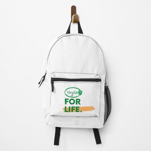 Vista previa del artículo con la obra «Vegano para toda la vida 3», diseñado y vendido por VeganChica.
