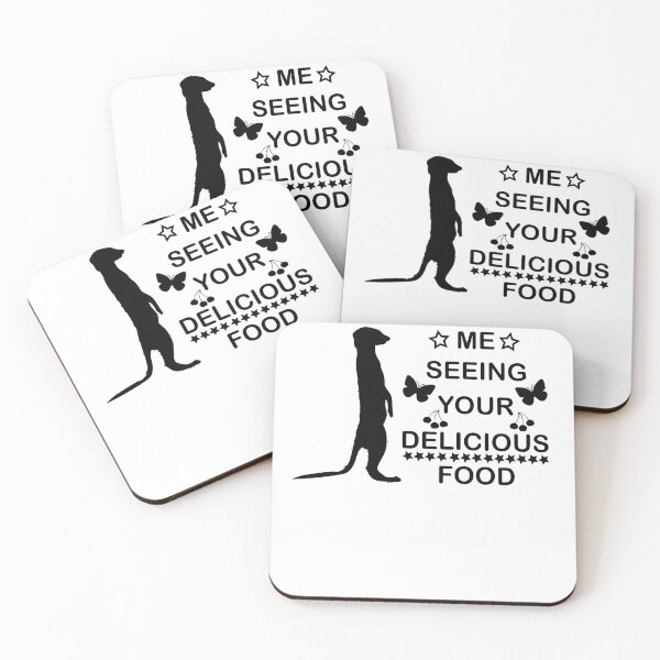 Item preview, Funny meerkat I see delicious food designed and sold by DerNerd.