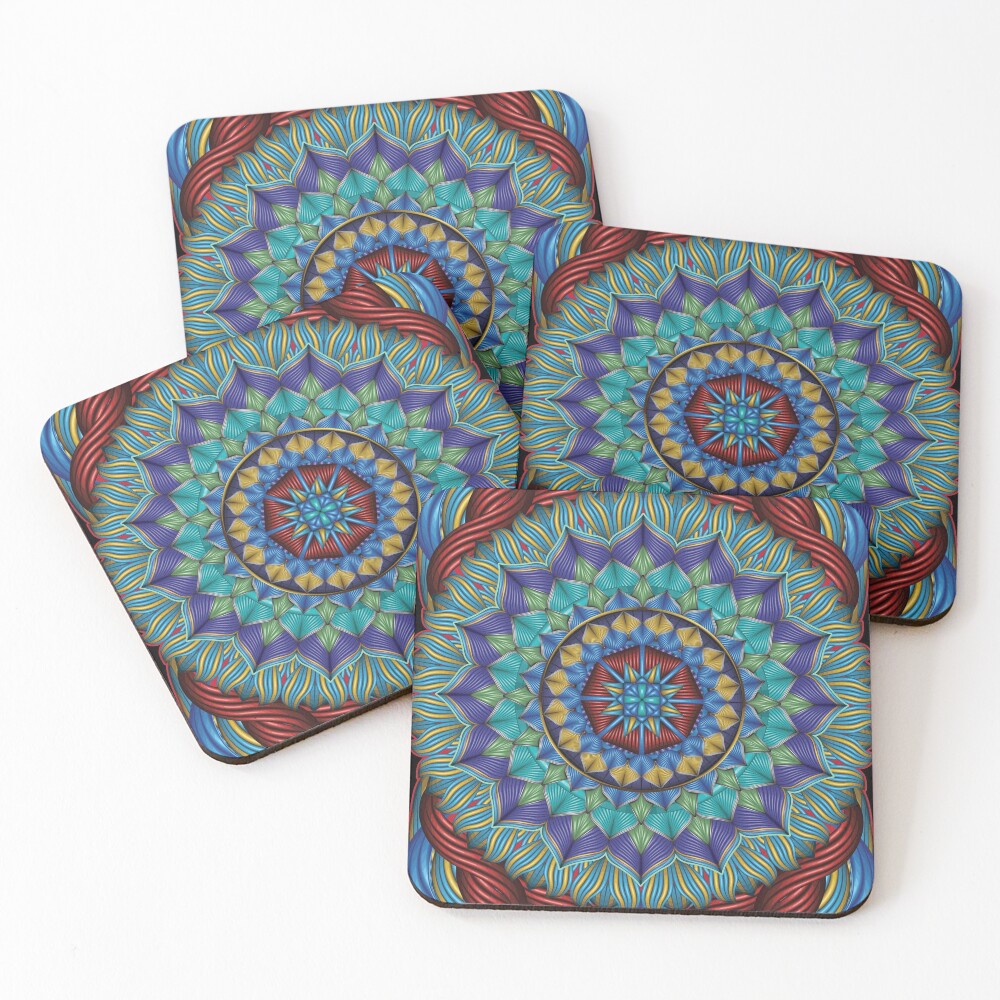 Item preview, Coasters (Set of 4) designed and sold by vectoradics.