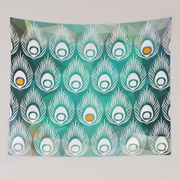 Item preview, Peacock Polygon designed and sold by RubaDubz.