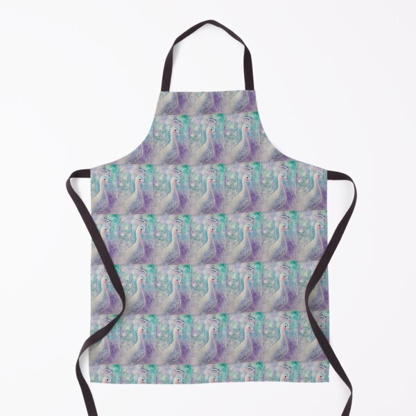 Item preview, Watercolour Pastel White Peacock designed and sold by ScaleDesigns.
