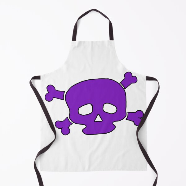 Item preview,  Basic skull crossbones purple designed and sold by Wyverntales.