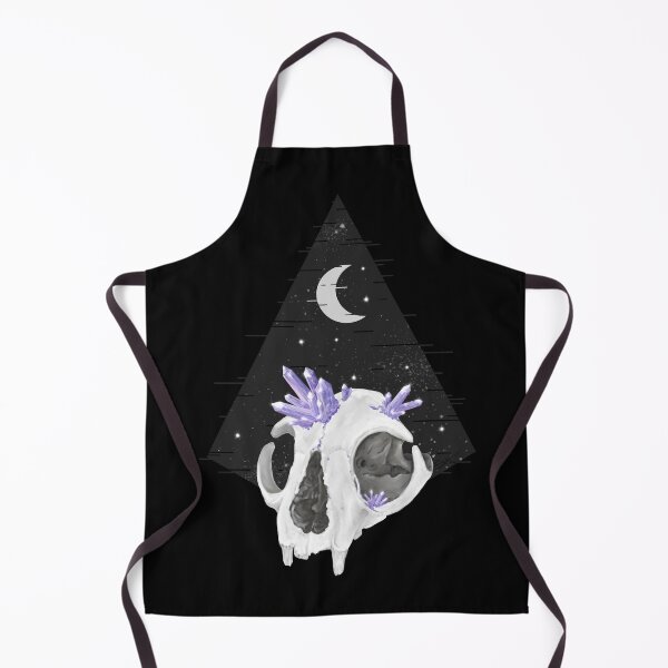 Item preview, Crystal cat skull Dark designed and sold by -Poison-.