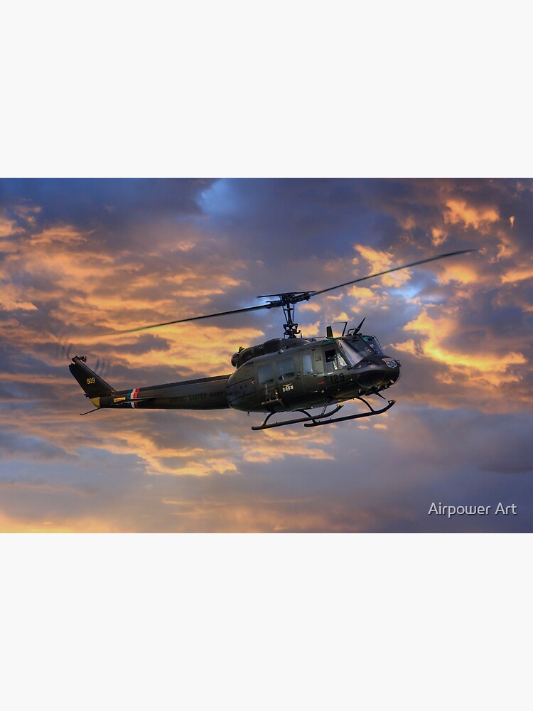 "Huey - Vietnam Workhorse" Art Print For Sale By Aviationart | Redbubble