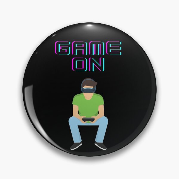 Item preview, Game On virtual reality T shirt design designed and sold by AnujShah7.