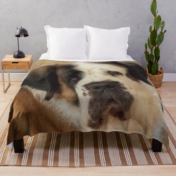 Item preview, St Bernard dog portrait  designed and sold by HaleyRedshaw.