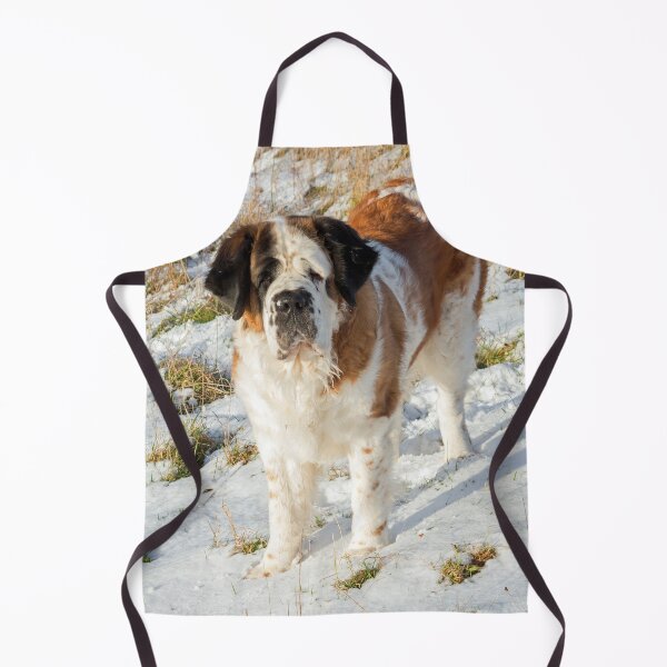 Item preview, Saint Bernard dog in the snow designed and sold by HaleyRedshaw.