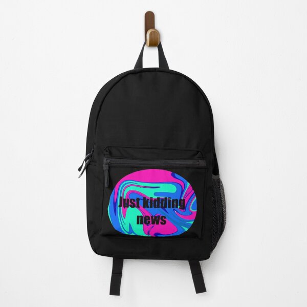 Item preview, just kidding news redbubble poster designed and sold by sarina G.