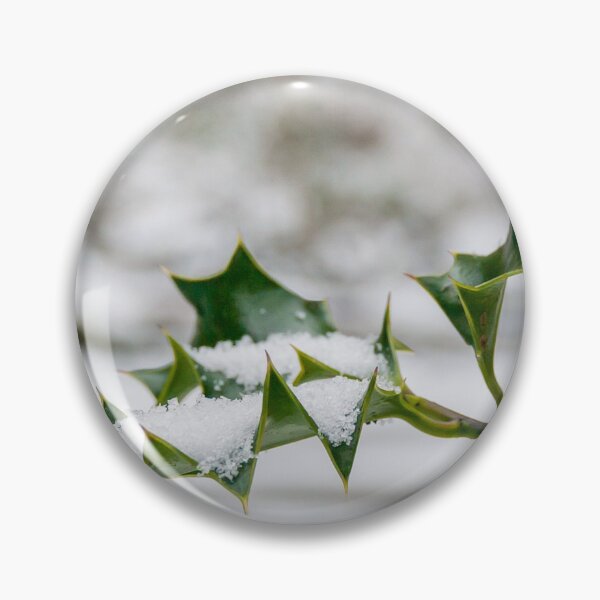 Item preview, Holly covered in snow designed and sold by iCimages.net.