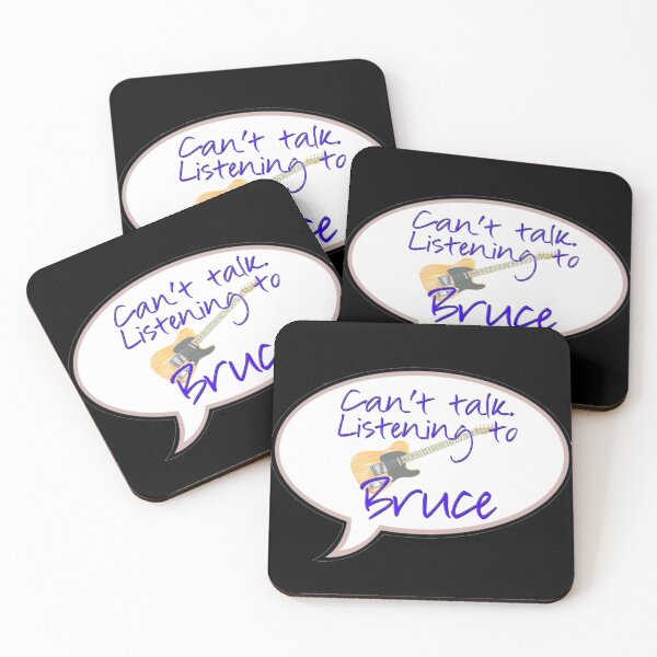 Item preview, Can't Talk. Listening To Bruce 3. Fanart WallsOfFame designed and sold by WallsOfFameAust.