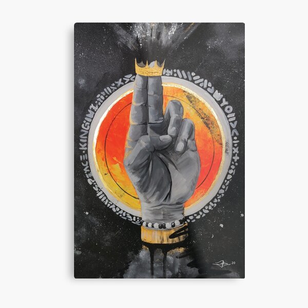 Peace is won Metal Print