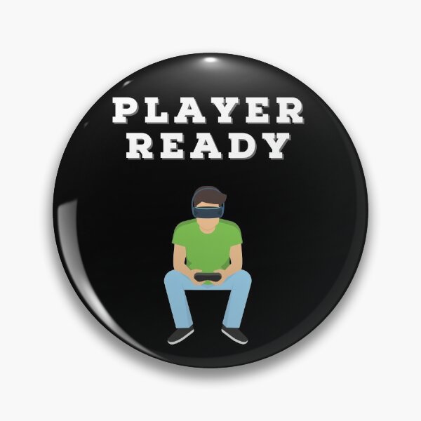 Item preview, Player Ready virtual reality T shirt design designed and sold by AnujShah7.