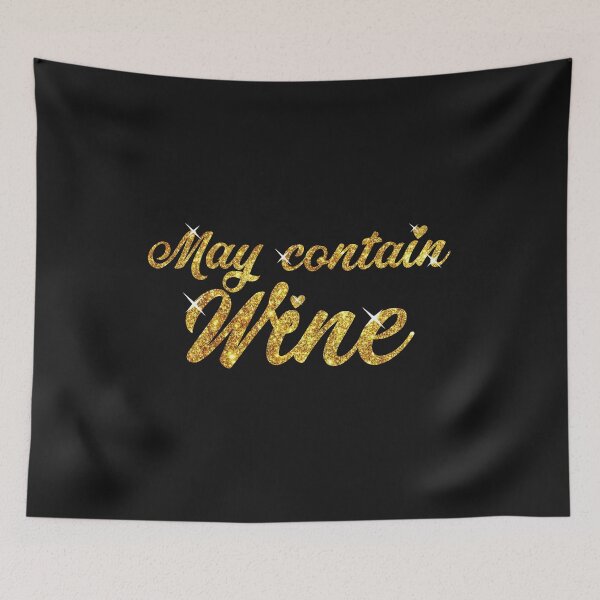 Item preview, May Contain Wine Lover Quotes Cute and Funny Womens Gift Oenophile designed and sold by alenaz.