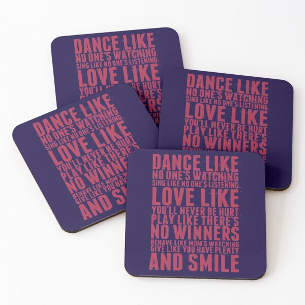 Item preview, Dance, Love, Win and Smile - Bestselling inspirational typography designed and sold by August-E.