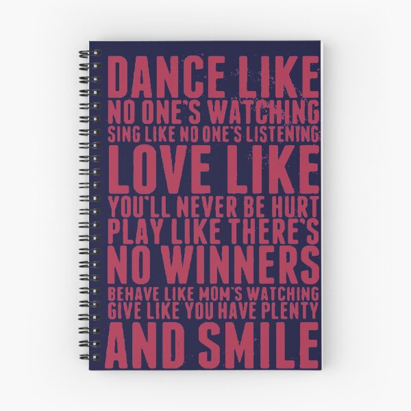 Item preview, Dance, Love, Win and Smile - Bestselling inspirational typography designed and sold by August-E.