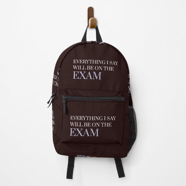 Item preview, Everything i say will be on the exam designed and sold by firegalaxy.