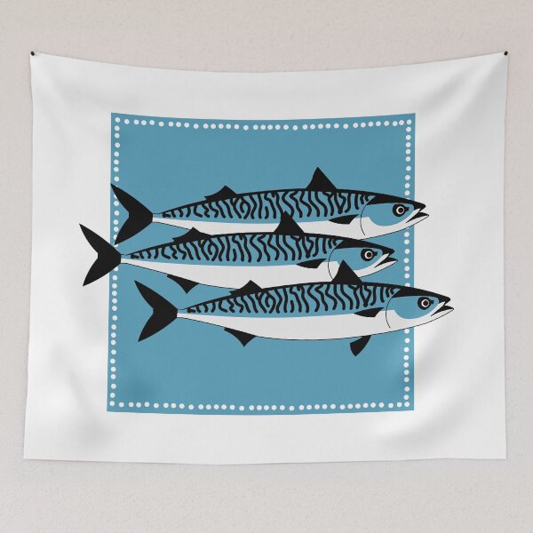 Item preview, Three Feisty Mackerel designed and sold by andrewamoore.