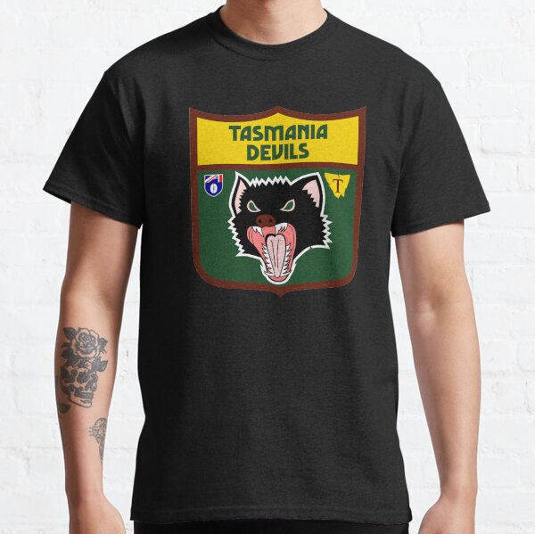 Item preview, Tasmanian devils football club | AFL footy designed and sold by Gatsbird Design.