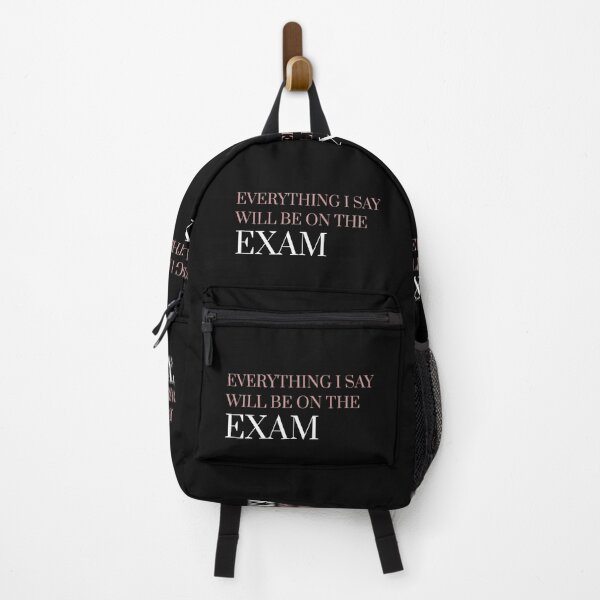 Item preview, Everything i say will be on the exam designed and sold by firegalaxy.