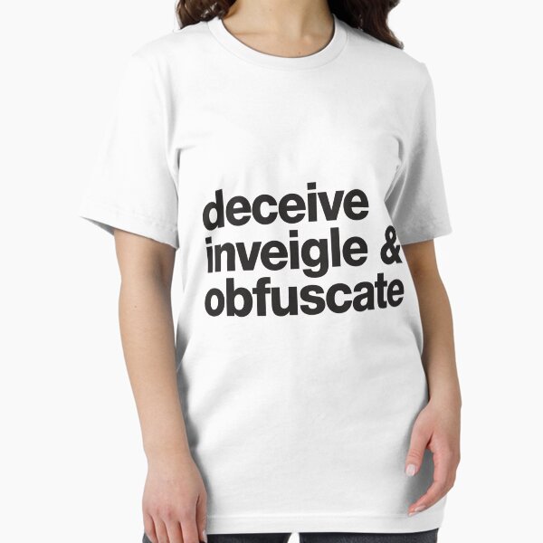 Item preview, Deceive, Inveigle, Obfuscate designed and sold by e2productions.