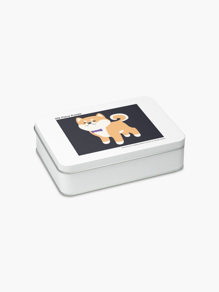 Alternate view of Formal Shiba Inu Jigsaw Puzzle
