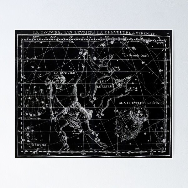 Item preview, Atlas Coelestis John Flamsteed 1729 7 Astronomy Constellations Inverted designed and sold by wetdryvac.