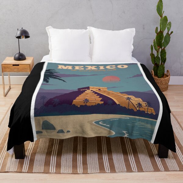 Item preview, 80s retro poster art wall decor vintage Mexico designed and sold by slagalicastrave.