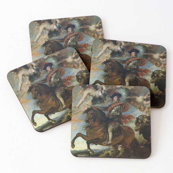 Item preview, equestrian portrait of king philip iv of spain c1645 by peter paul rubens designed and sold by Vintage Designs +.
