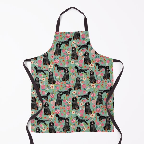 Item preview, gordon setter dog floral - vintage florals, floral pet, cute dog,  designed and sold by PetFriendly.