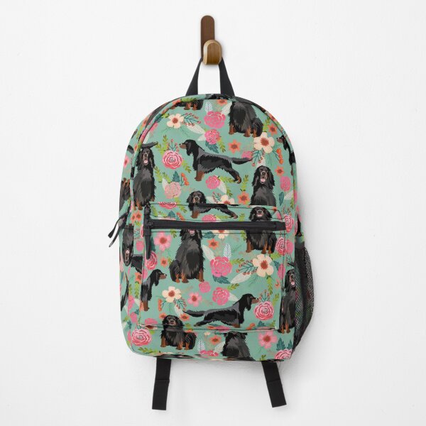 Item preview, gordon setter dog floral - vintage florals, floral pet, cute dog,  designed and sold by PetFriendly.