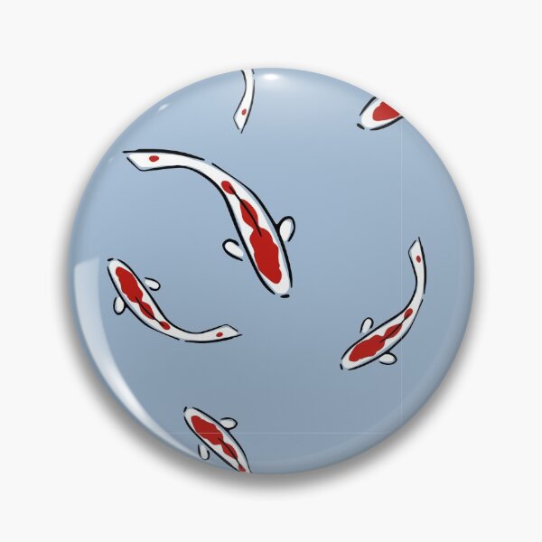 Item preview, red coy fish designed and sold by aymanepics.