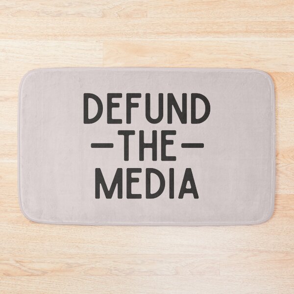 Item preview, Defund The Media Political Protest Slogan Against Fake News designed and sold by alenaz.