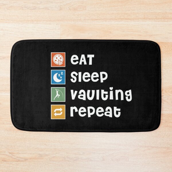 Item preview, VAULTING. Eat. Sleep. Repeat designed and sold by orlumbuspirate.